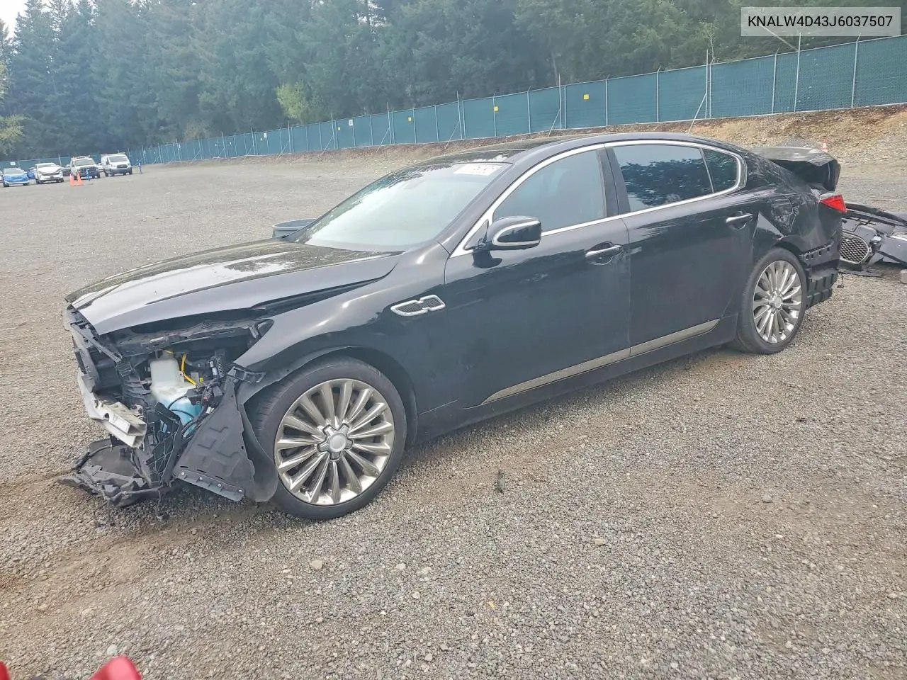 2018 Kia K900 VIN: KNALW4D43J6037507 Lot: 55058436