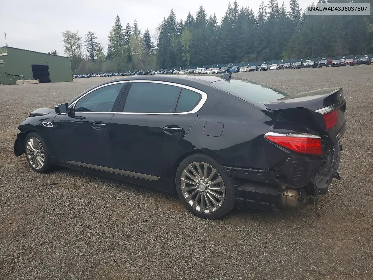 2018 Kia K900 VIN: KNALW4D43J6037507 Lot: 55058436