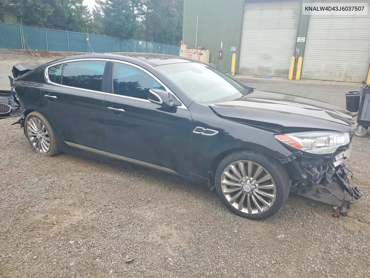 2018 Kia K900 VIN: KNALW4D43J6037507 Lot: 55058436