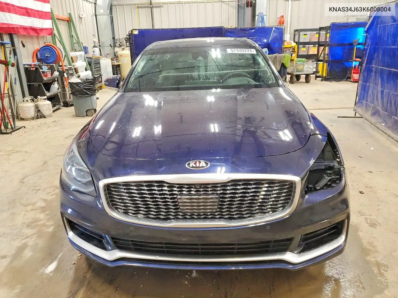 2019 Kia K900 Luxury VIN: KNAS34J63K6008004 Lot: 57440226