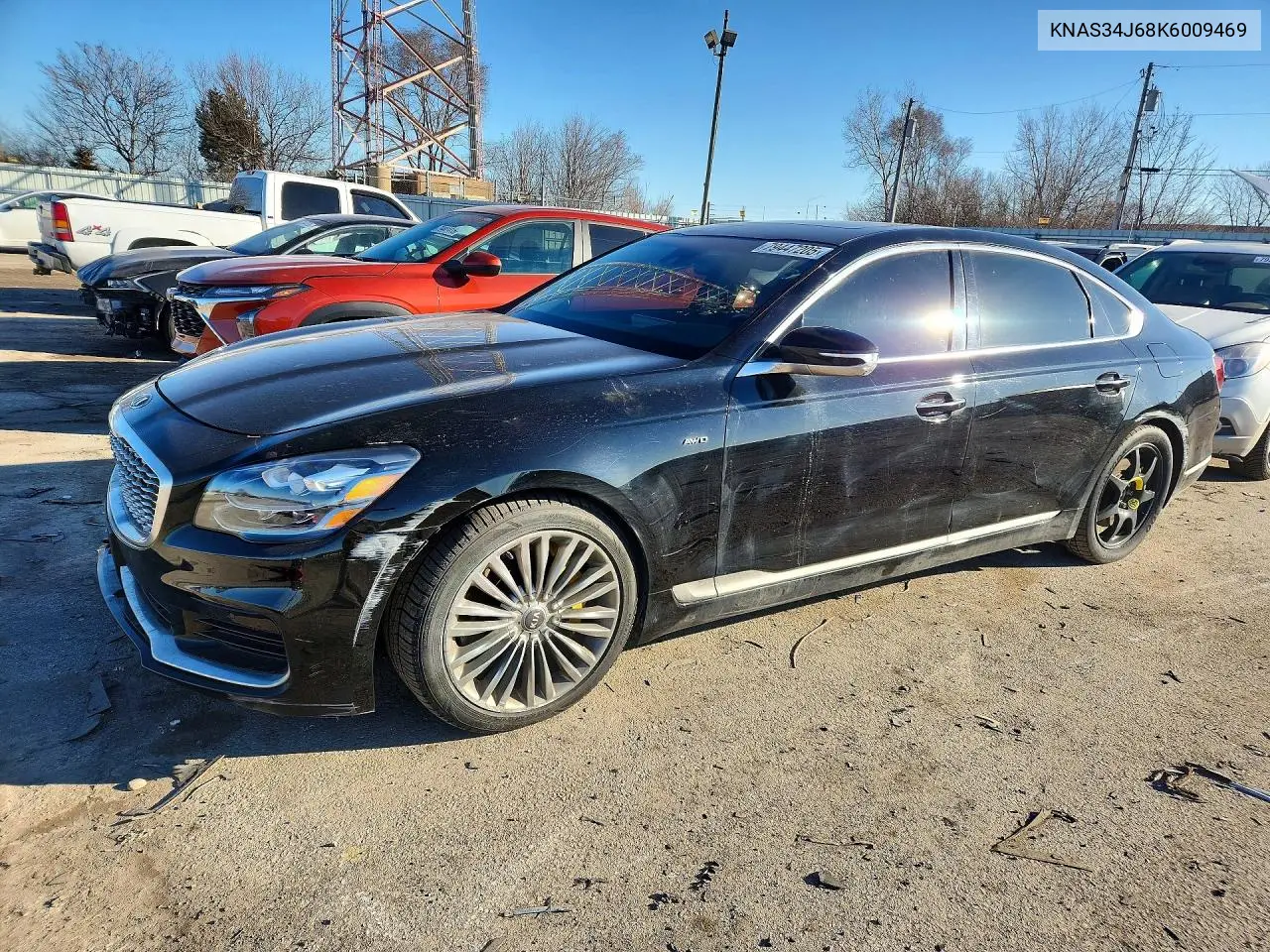 2019 Kia K900 Luxury VIN: KNAS34J68K6009469 Lot: 79447205