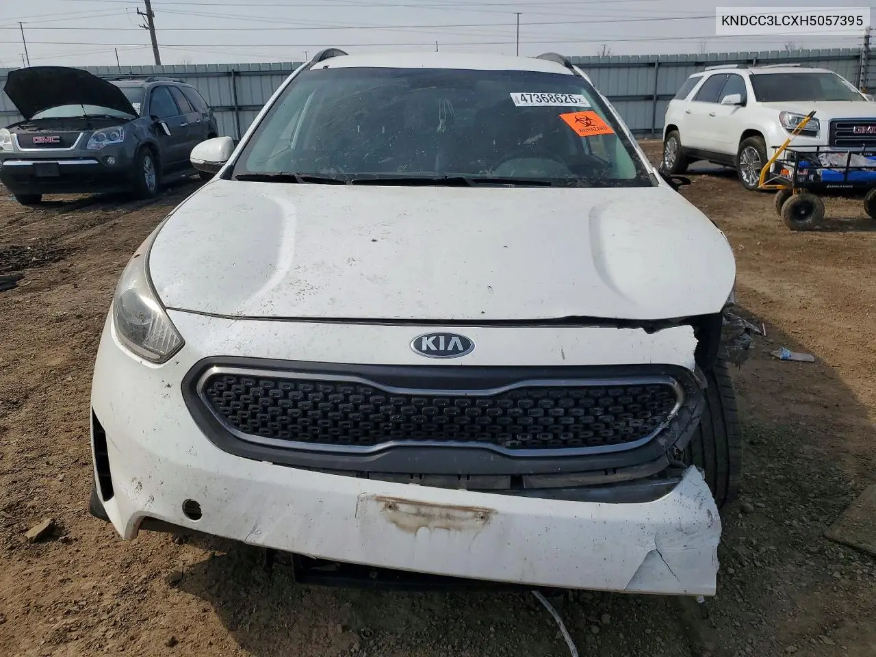 2017 Kia Niro Ex VIN: KNDCC3LCXH5057395 Lot: 47368626