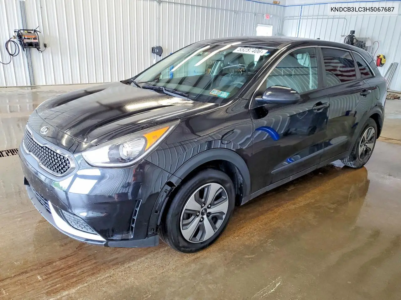 2017 Kia Niro Fe VIN: KNDCB3LC3H5067687 Lot: 55287406