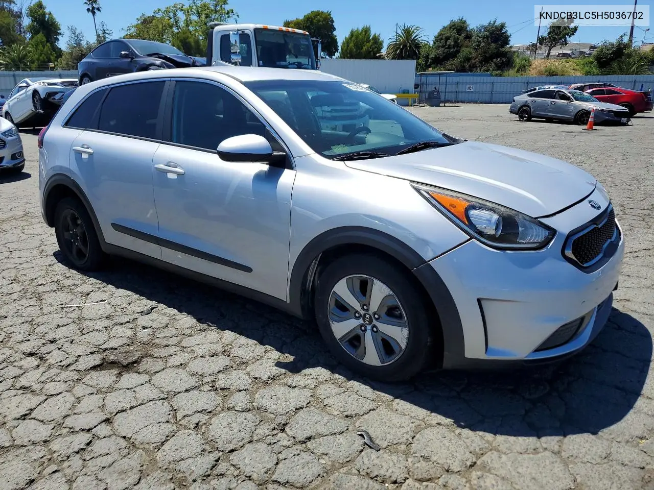 2017 Kia Niro Fe VIN: KNDCB3LC5H5036702 Lot: 56465986