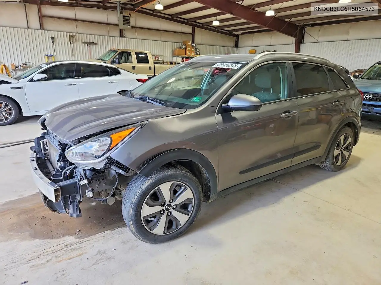 2017 Kia Niro Lx VIN: KNDCB3LC6H5064573 Lot: 58988046
