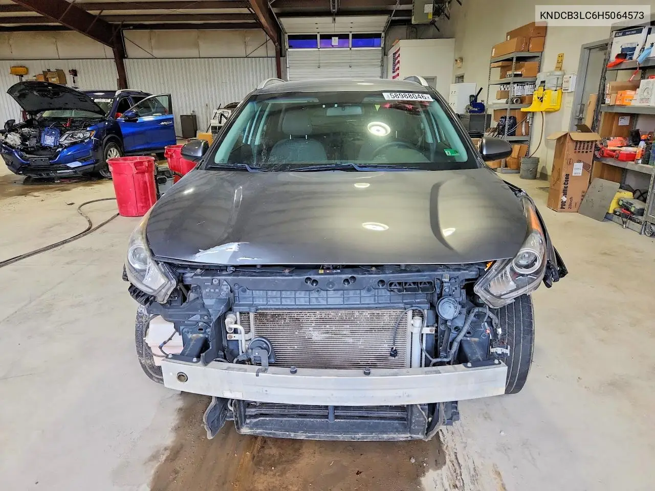2017 Kia Niro Lx VIN: KNDCB3LC6H5064573 Lot: 58988046