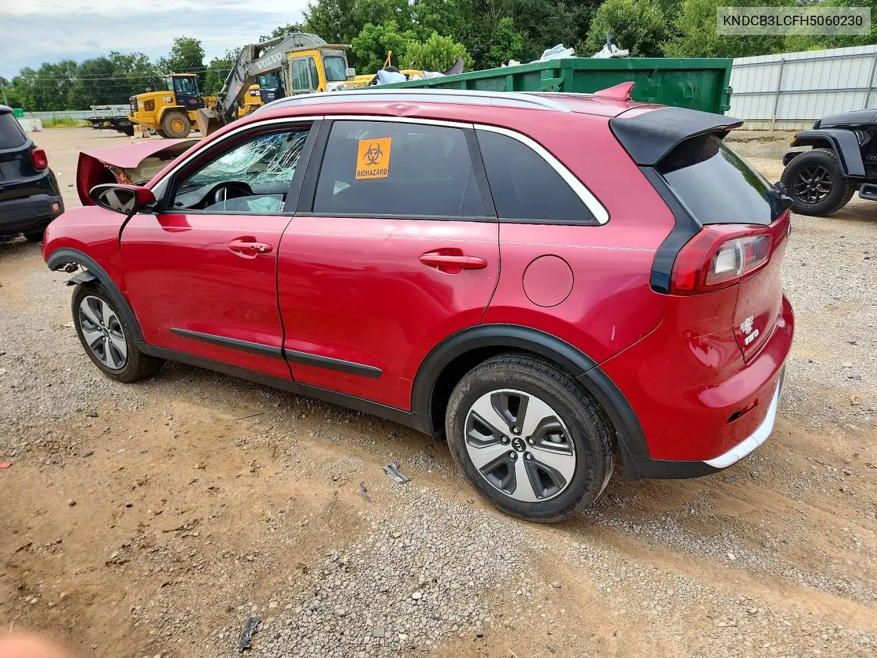 2017 Kia Niro Lx VIN: KNDCB3LCFH5060230 Lot: 59218066