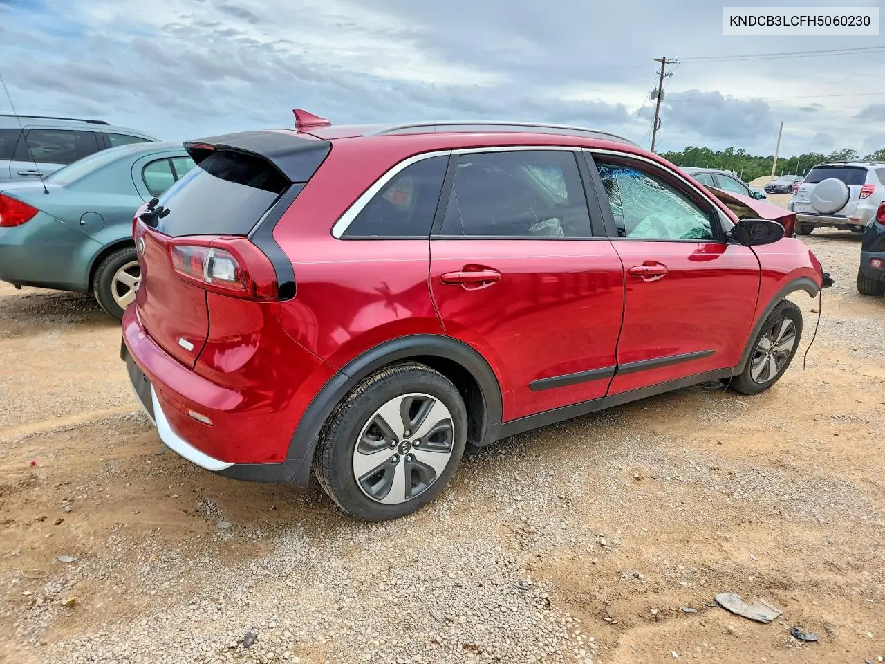 2017 Kia Niro Lx VIN: KNDCB3LCFH5060230 Lot: 59218066