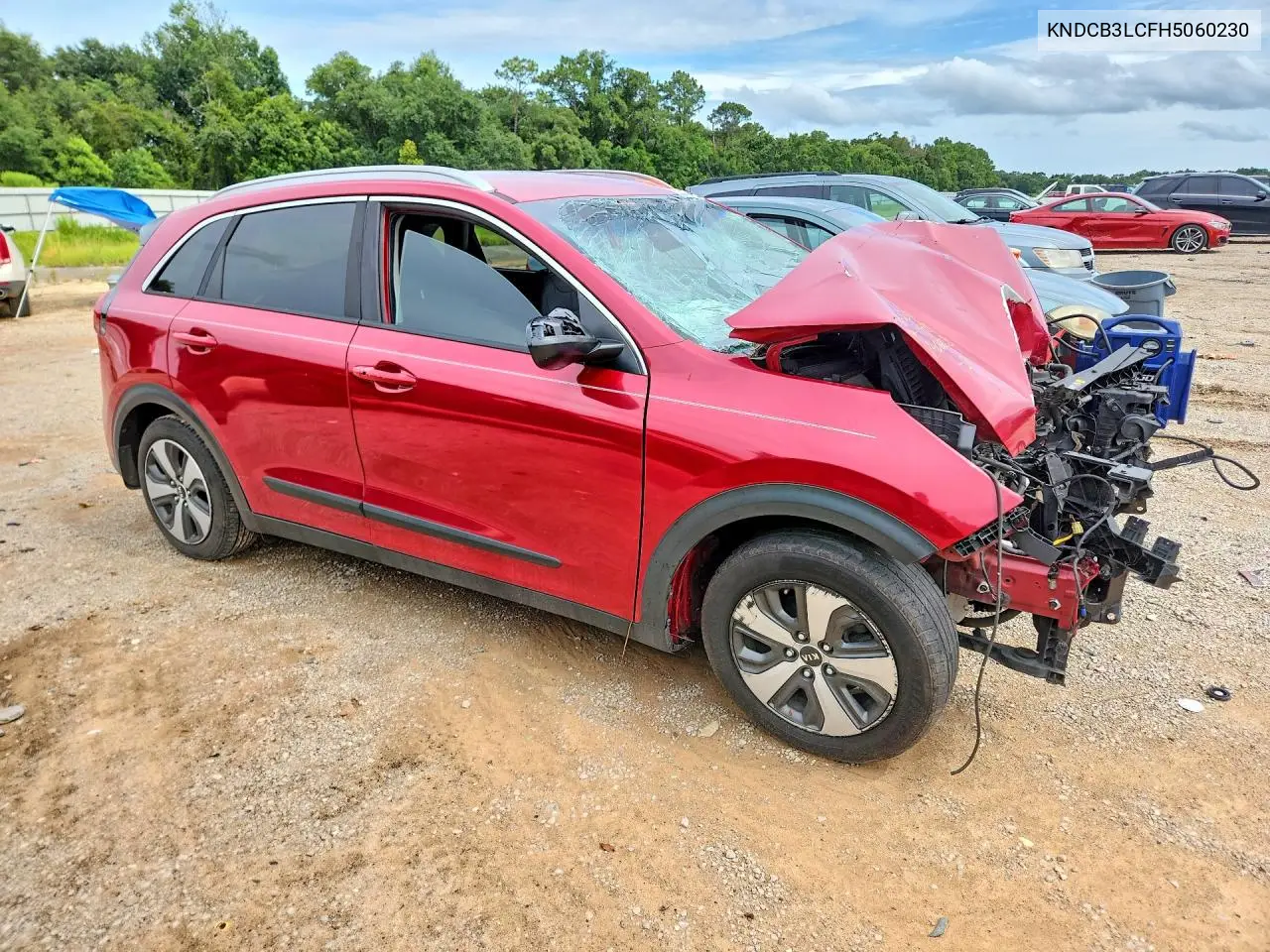 2017 Kia Niro Lx VIN: KNDCB3LCFH5060230 Lot: 59218066