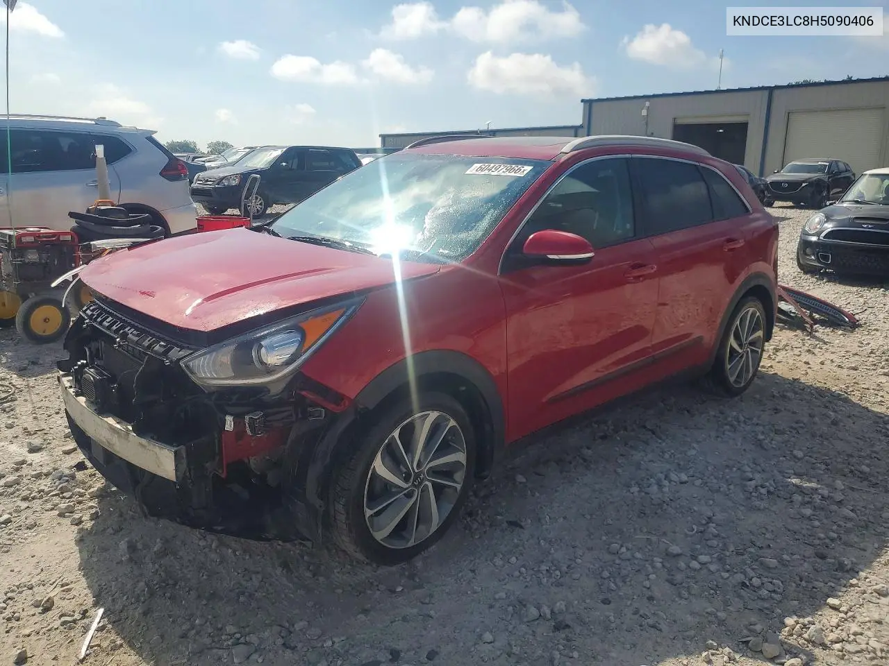 2017 Kia Niro Ex Touring VIN: KNDCE3LC8H5090406 Lot: 60497966