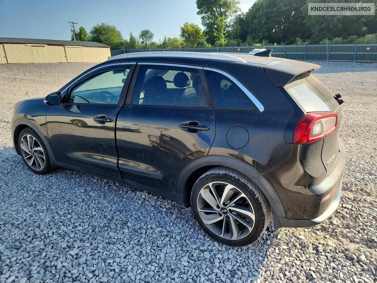 2017 Kia Niro Ex Touring VIN: KNDCE3LC8H5063920 Lot: 60546826