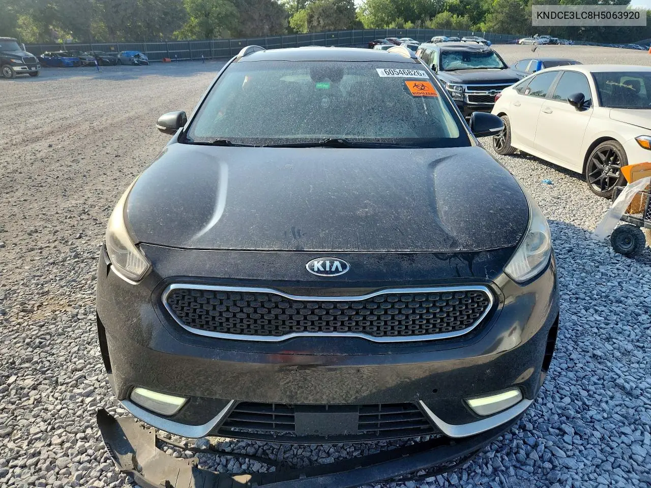 2017 Kia Niro Ex Touring VIN: KNDCE3LC8H5063920 Lot: 60546826