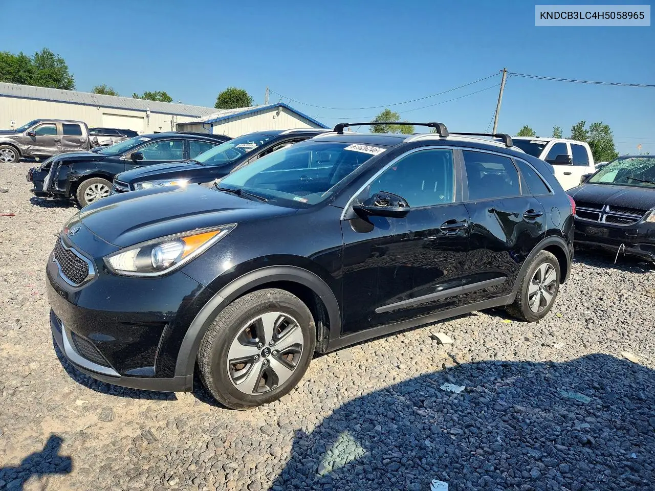 2017 Kia Niro Lx VIN: KNDCB3LC4H5058965 Lot: 61026246