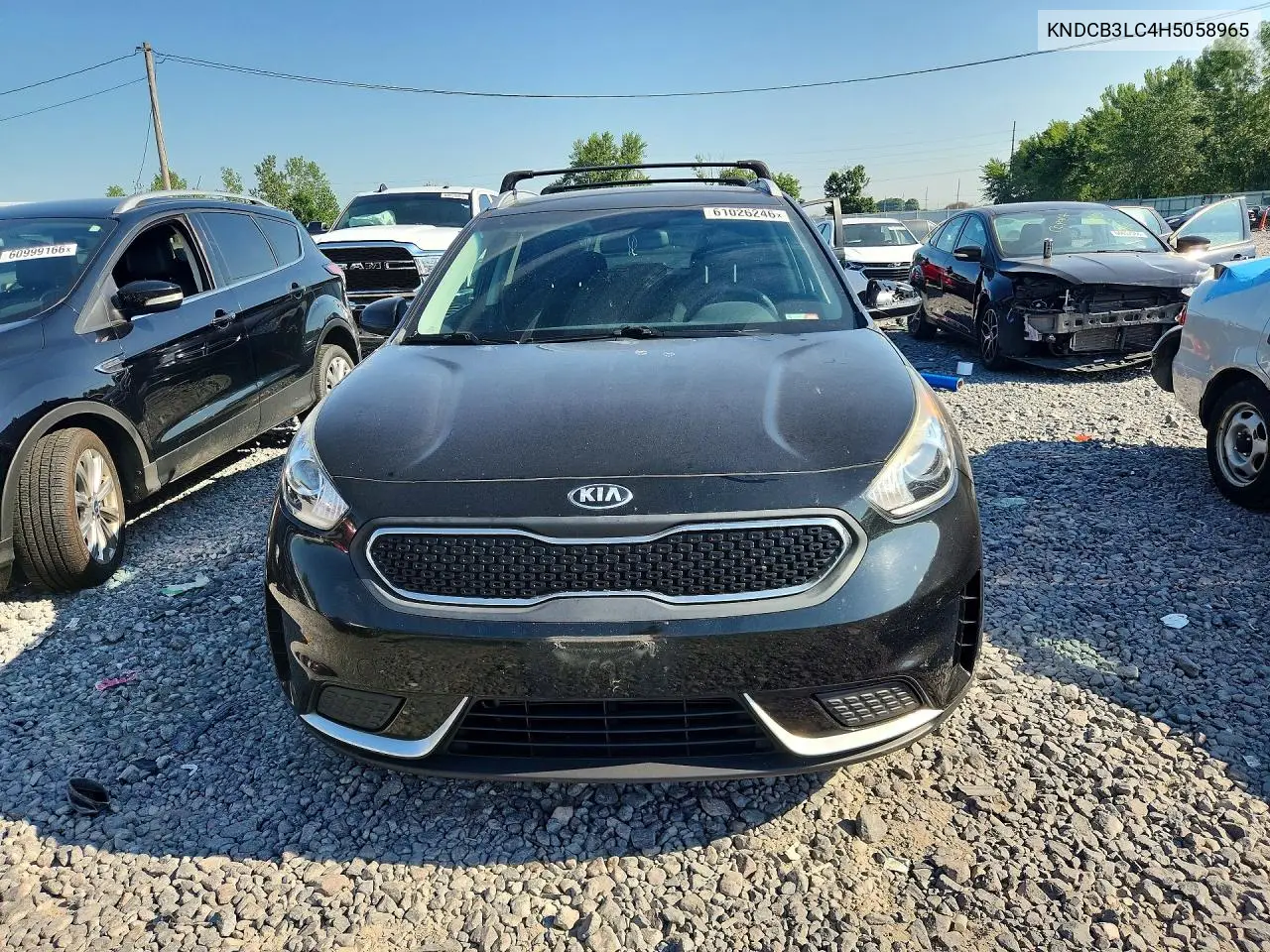 2017 Kia Niro Lx VIN: KNDCB3LC4H5058965 Lot: 61026246
