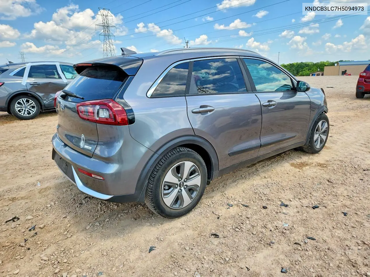 2017 Kia Niro Lx VIN: KNDCB3LC7H5094973 Lot: 61124076