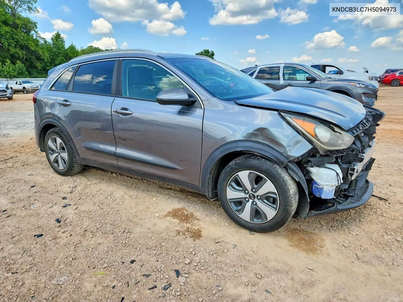 2017 Kia Niro Lx VIN: KNDCB3LC7H5094973 Lot: 61124076