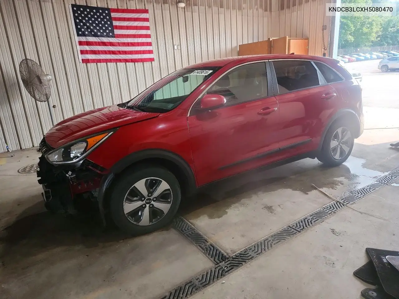 2017 Kia Niro Fe VIN: KNDCB3LCXH5080470 Lot: 61409616