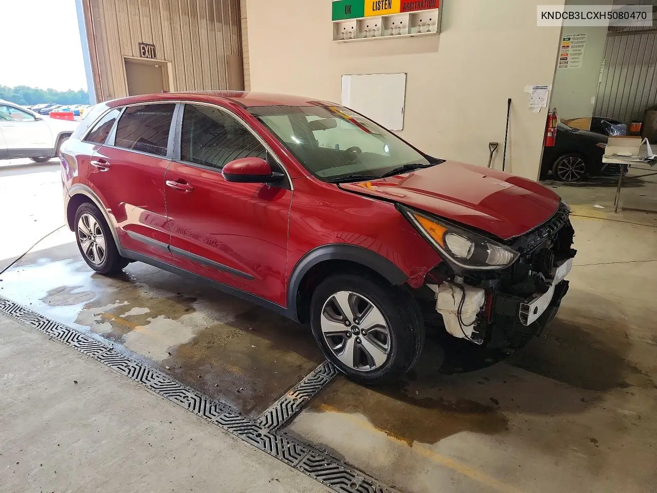 2017 Kia Niro Fe VIN: KNDCB3LCXH5080470 Lot: 61409616