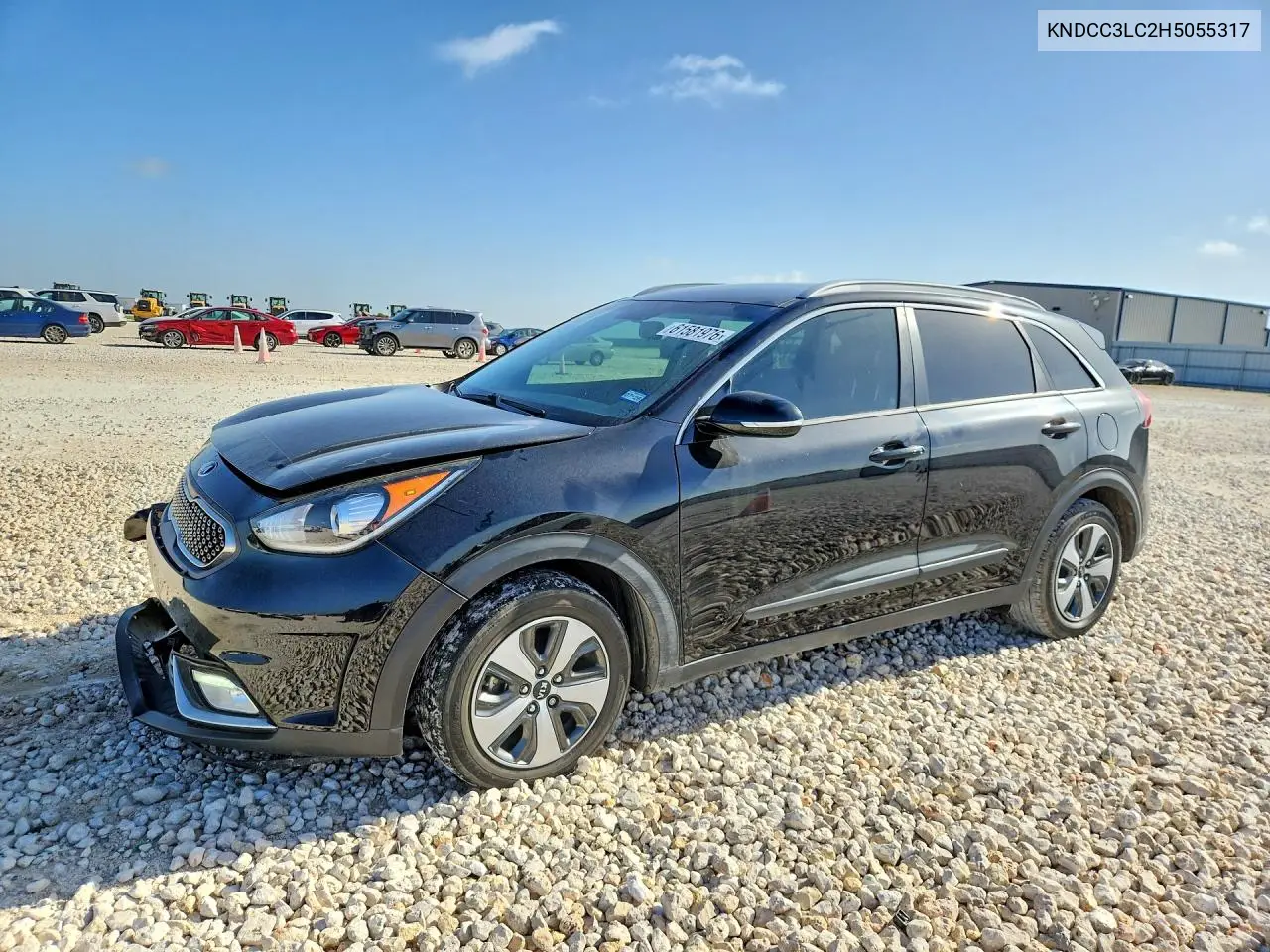 2017 Kia Niro Ex VIN: KNDCC3LC2H5055317 Lot: 61581976