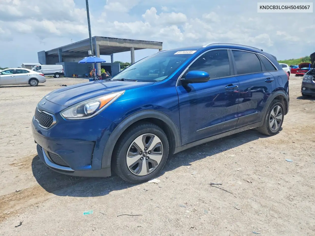 2017 Kia Niro Lx VIN: KNDCB3LC6H5045067 Lot: 61744436