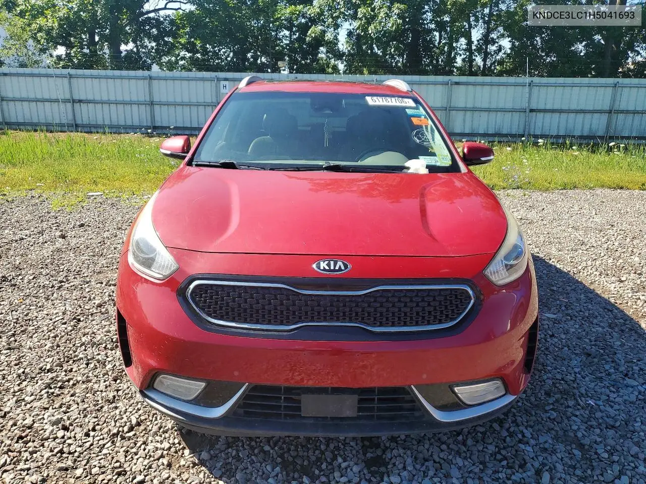 2017 Kia Niro Ex Touring VIN: KNDCE3LC1H5041693 Lot: 61787706