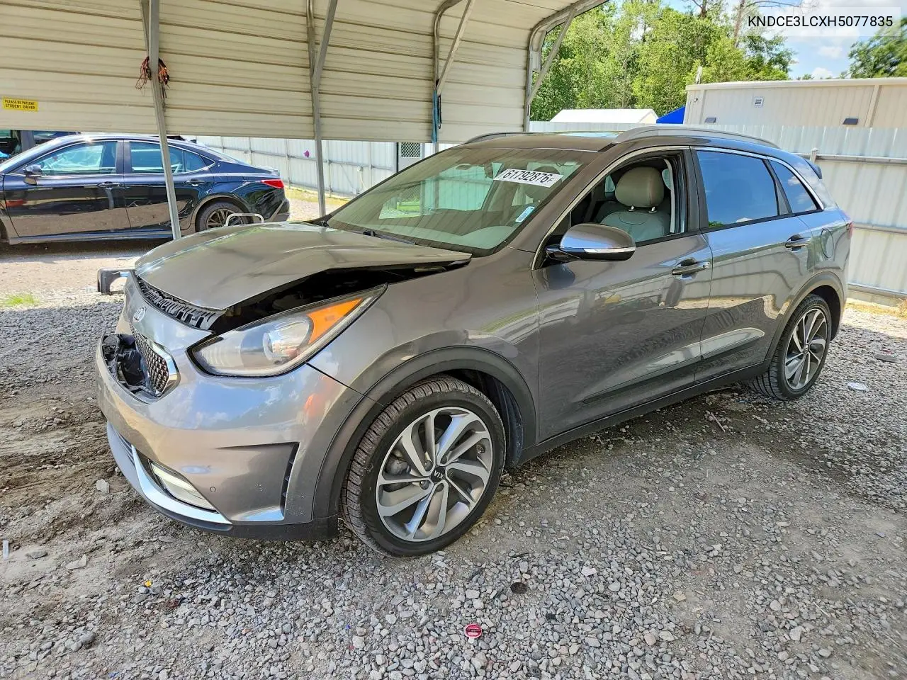 2017 Kia Niro Ex Touring VIN: KNDCE3LCXH5077835 Lot: 61792876