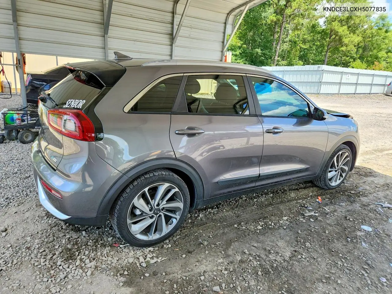 2017 Kia Niro Ex Touring VIN: KNDCE3LCXH5077835 Lot: 61792876