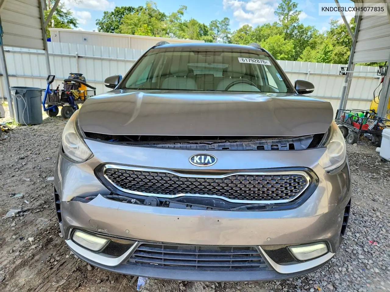 2017 Kia Niro Ex Touring VIN: KNDCE3LCXH5077835 Lot: 61792876
