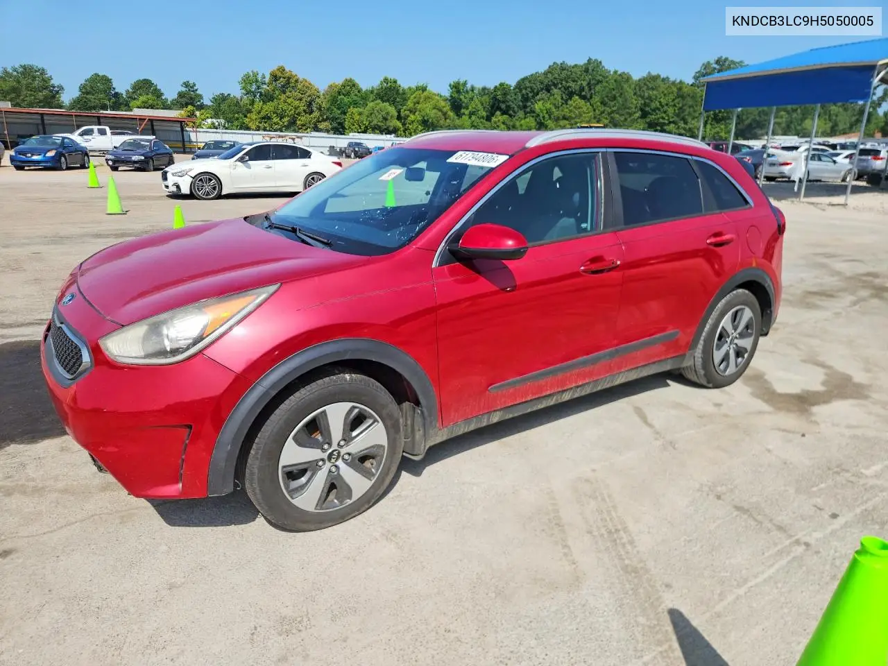 2017 Kia Niro Lx VIN: KNDCB3LC9H5050005 Lot: 61794806