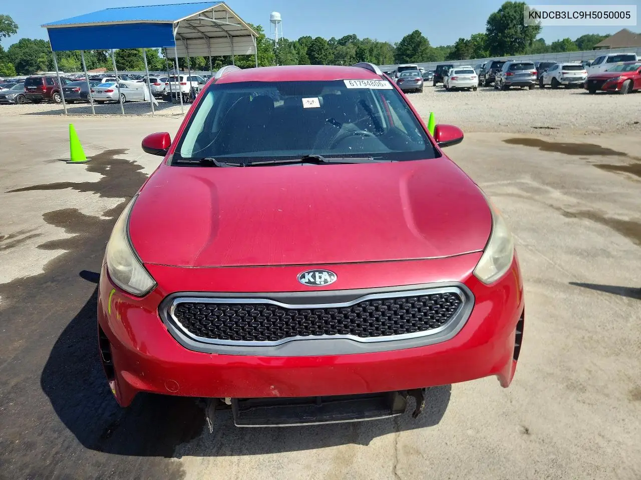 2017 Kia Niro Lx VIN: KNDCB3LC9H5050005 Lot: 61794806