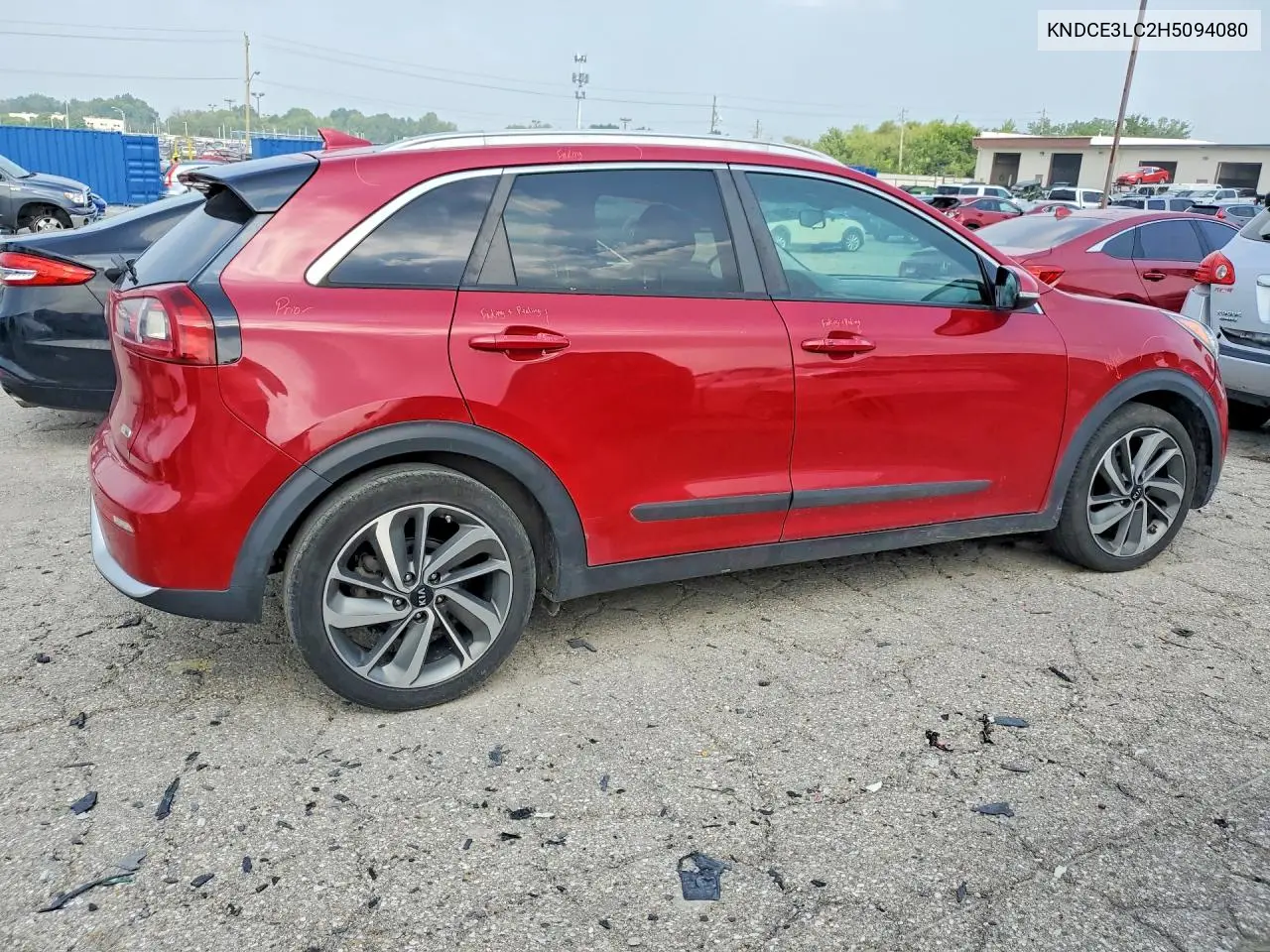 2017 Kia Niro Ex Touring VIN: KNDCE3LC2H5094080 Lot: 61838786