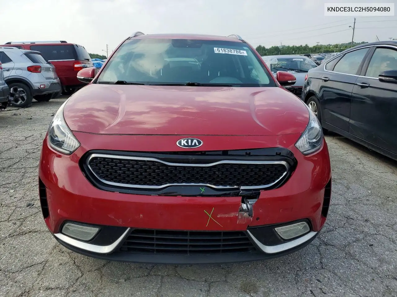 2017 Kia Niro Ex Touring VIN: KNDCE3LC2H5094080 Lot: 61838786