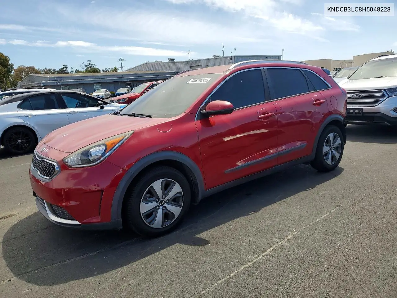2017 Kia Niro Lx VIN: KNDCB3LC8H5048228 Lot: 74516425
