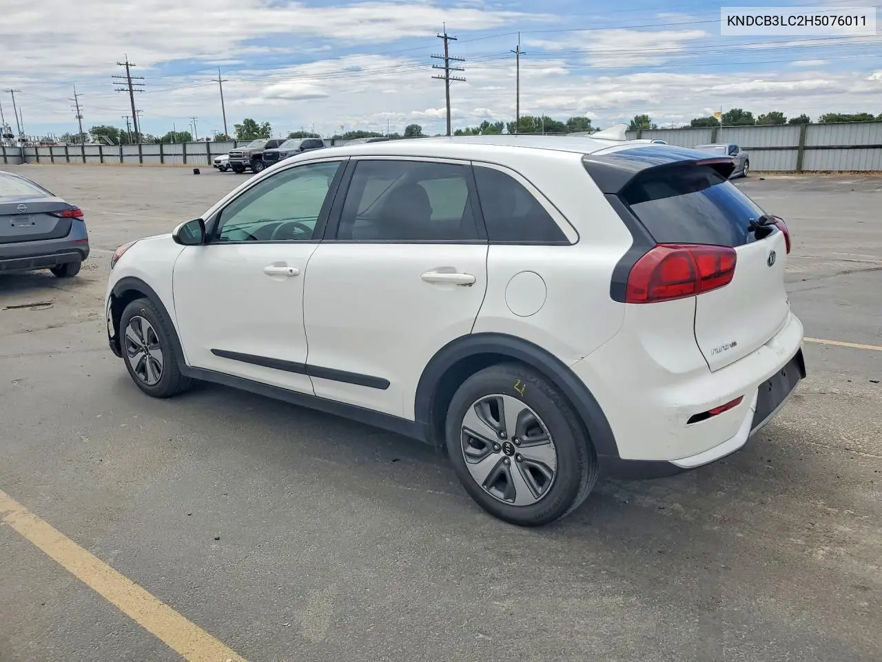 2017 Kia Niro Fe VIN: KNDCB3LC2H5076011 Lot: 85625975