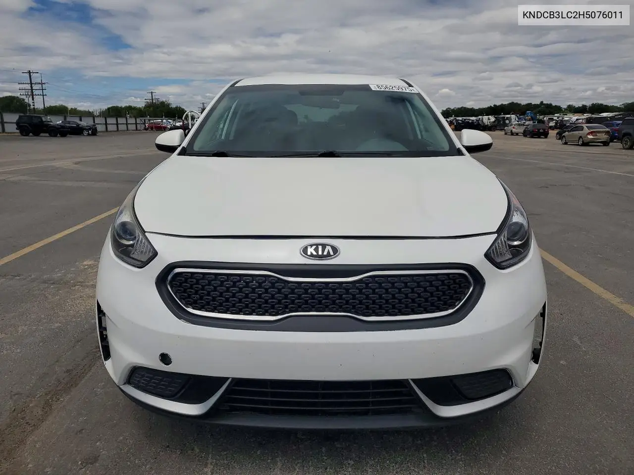 2017 Kia Niro Fe VIN: KNDCB3LC2H5076011 Lot: 85625975
