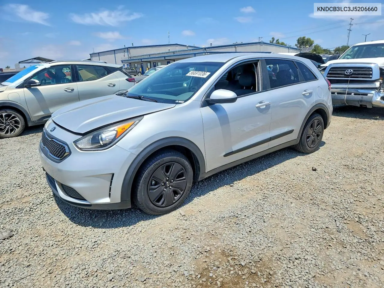 2018 Kia Niro Fe VIN: KNDCB3LC3J5206660 Lot: 56691036