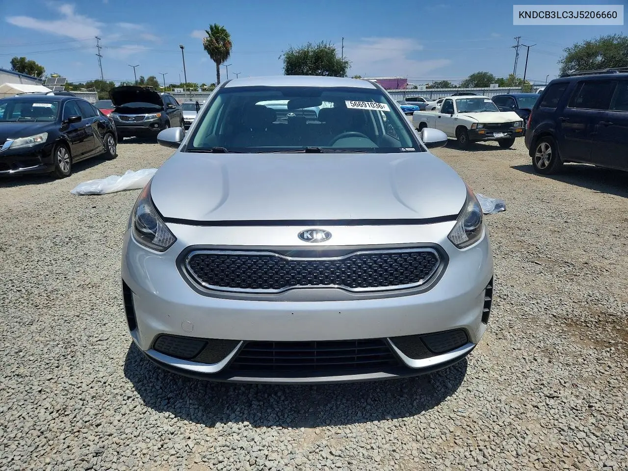 2018 Kia Niro Fe VIN: KNDCB3LC3J5206660 Lot: 56691036