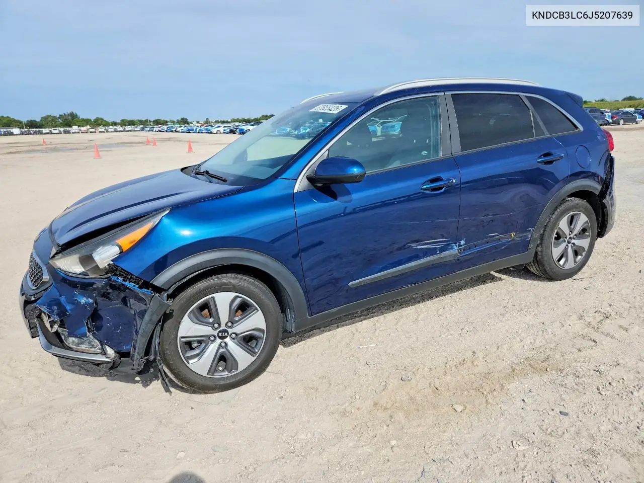 2018 Kia Niro Lx VIN: KNDCB3LC6J5207639 Lot: 57823426