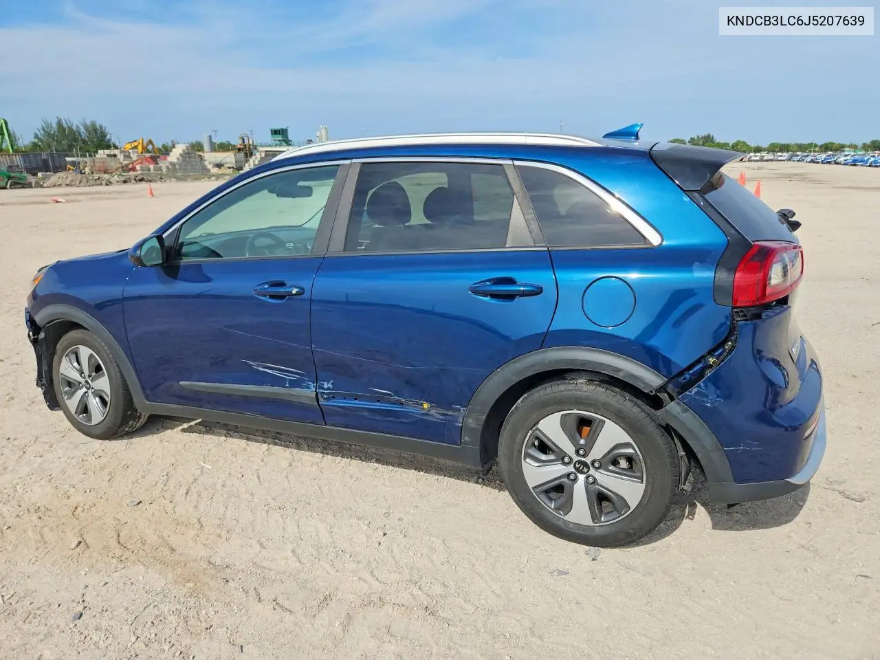 2018 Kia Niro Lx VIN: KNDCB3LC6J5207639 Lot: 57823426
