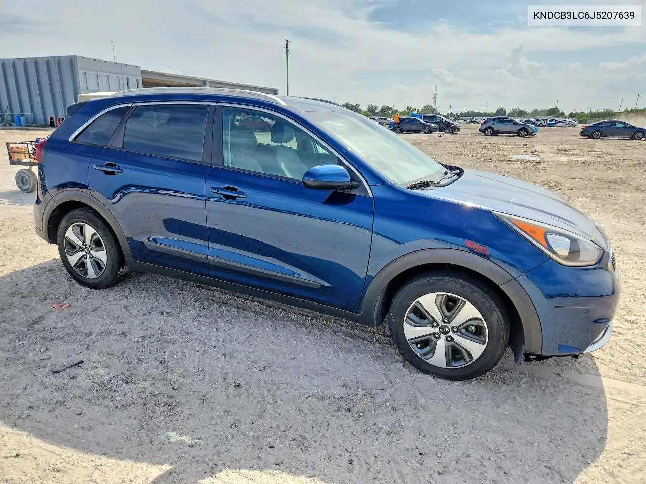 2018 Kia Niro Lx VIN: KNDCB3LC6J5207639 Lot: 57823426