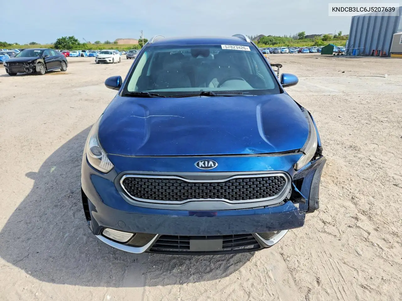 2018 Kia Niro Lx VIN: KNDCB3LC6J5207639 Lot: 57823426
