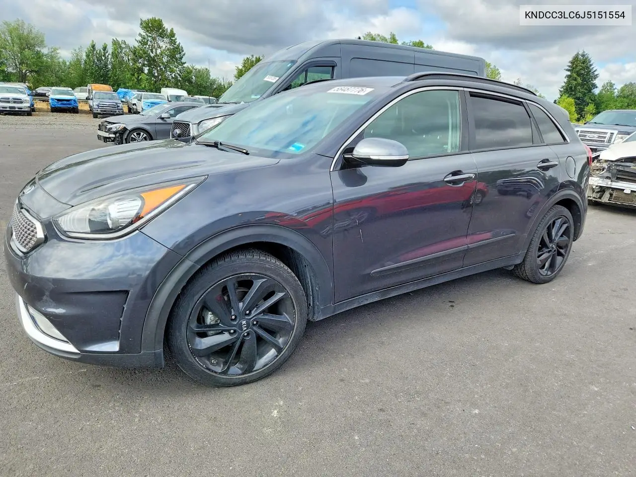 2018 Kia Niro Ex VIN: KNDCC3LC6J5151554 Lot: 58487776