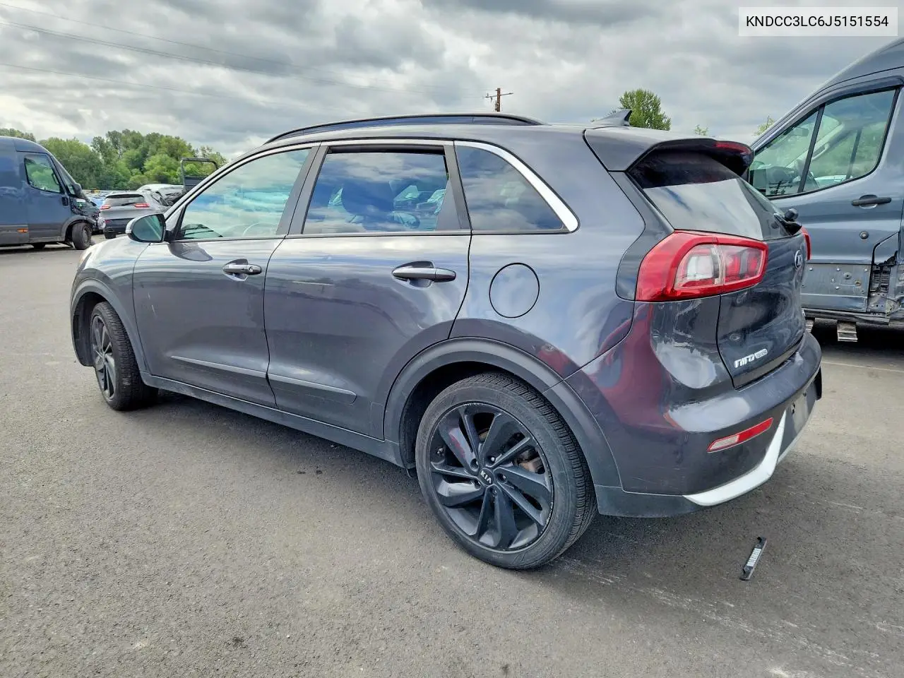 2018 Kia Niro Ex VIN: KNDCC3LC6J5151554 Lot: 58487776
