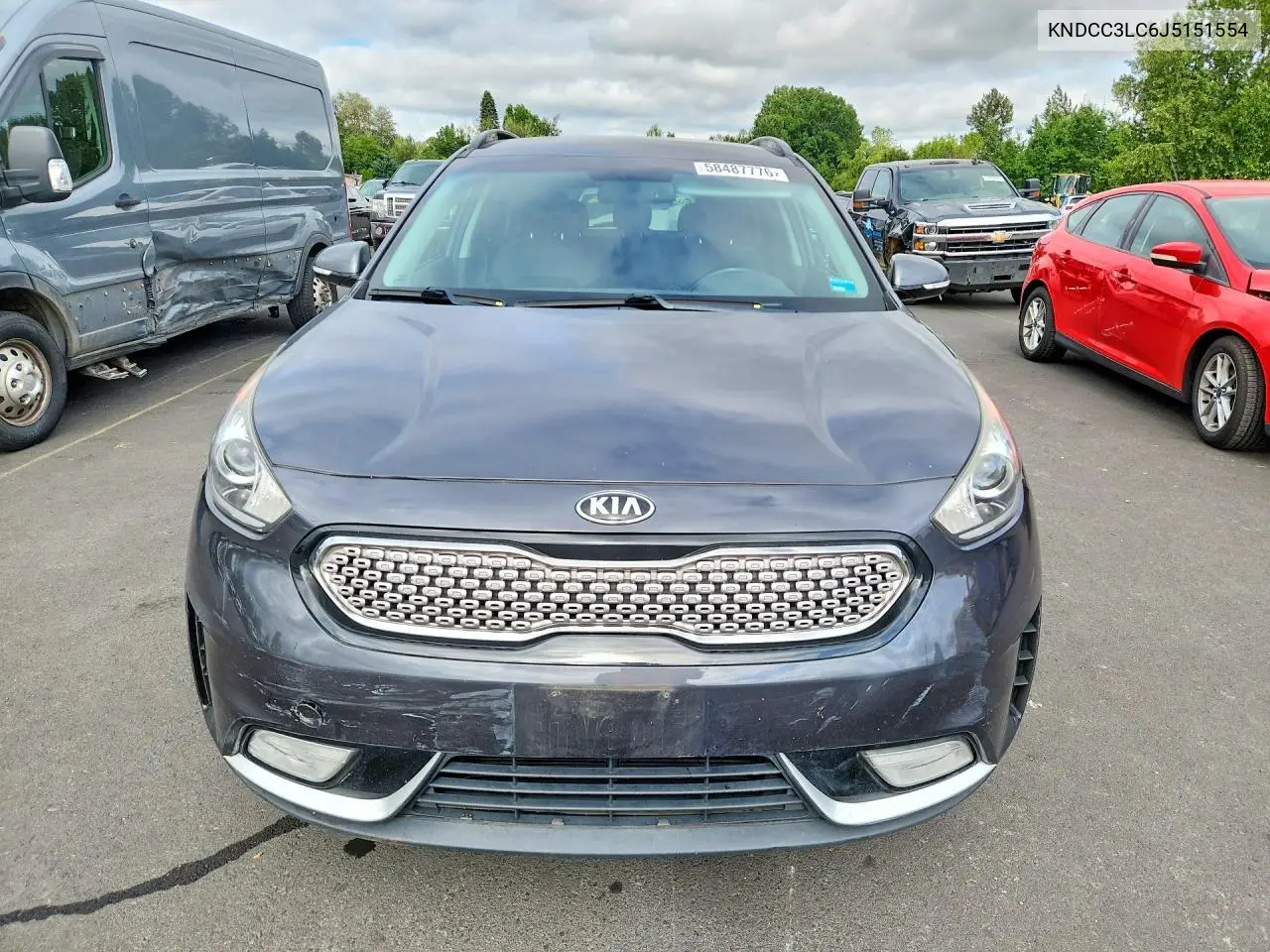 2018 Kia Niro Ex VIN: KNDCC3LC6J5151554 Lot: 58487776