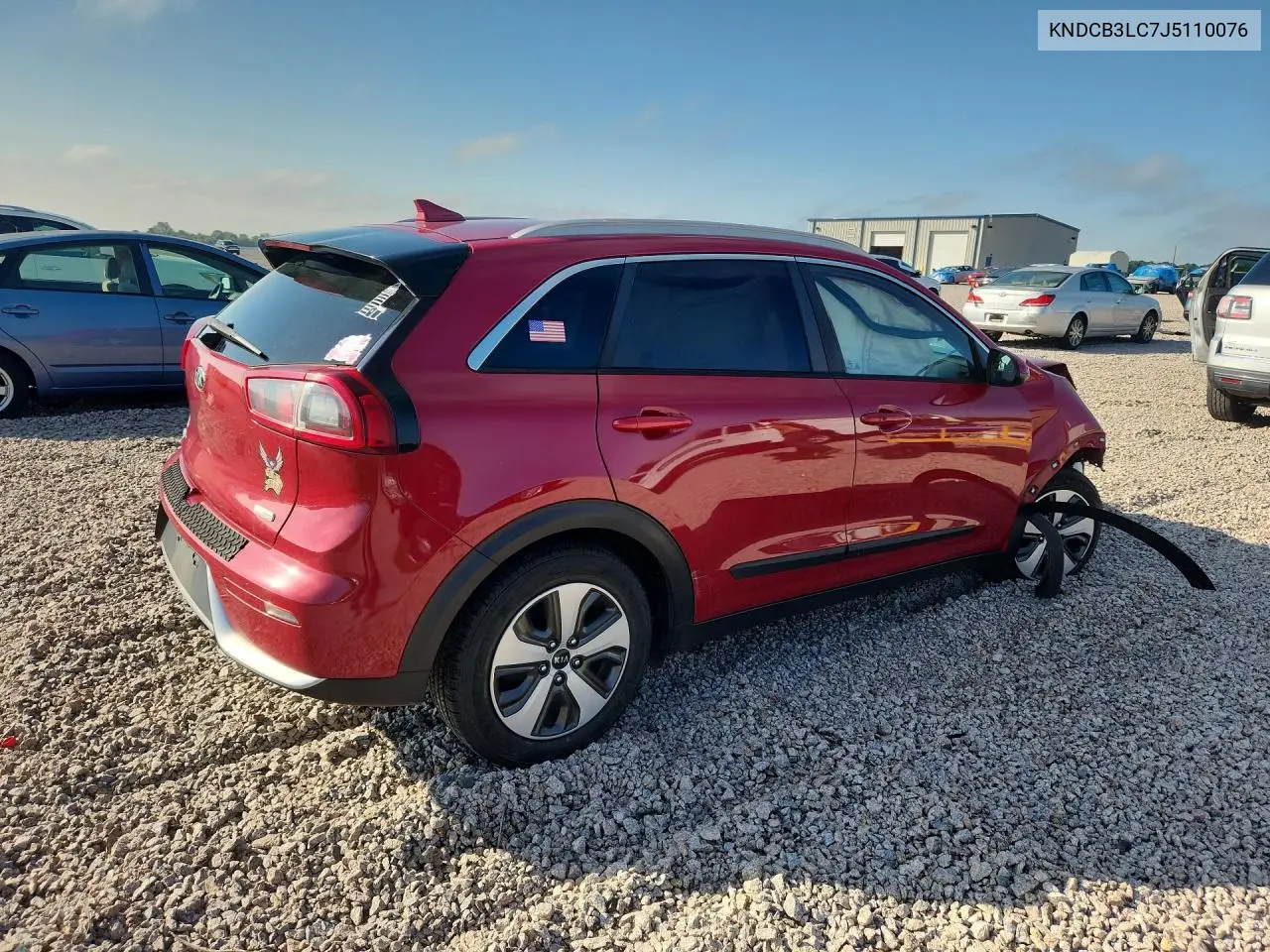 2018 Kia Niro Lx VIN: KNDCB3LC7J5110076 Lot: 58553096