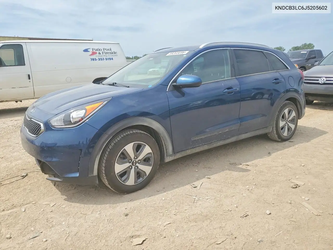 2018 Kia Niro Lx VIN: KNDCB3LC6J5205602 Lot: 59265696