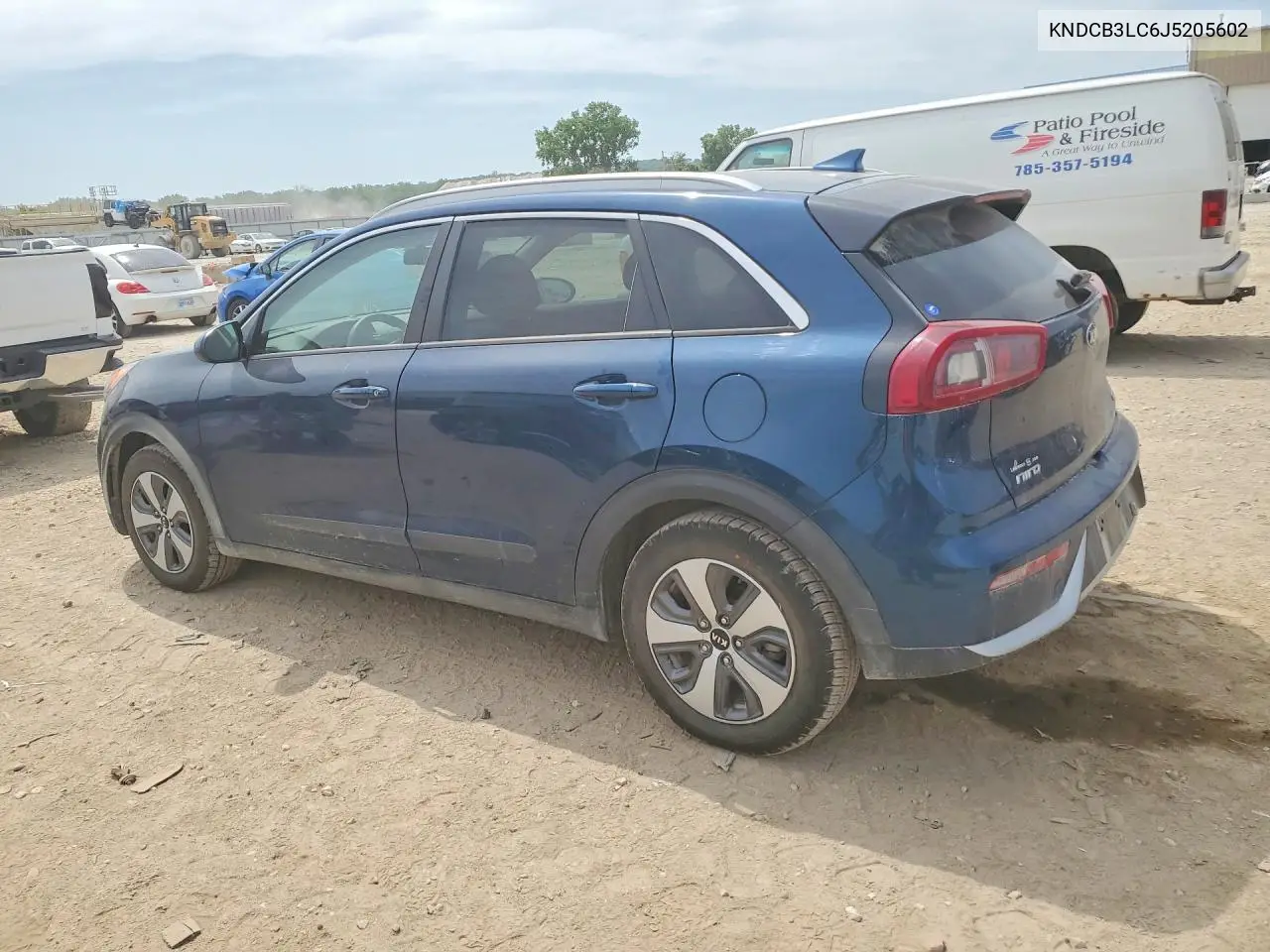 2018 Kia Niro Lx VIN: KNDCB3LC6J5205602 Lot: 59265696