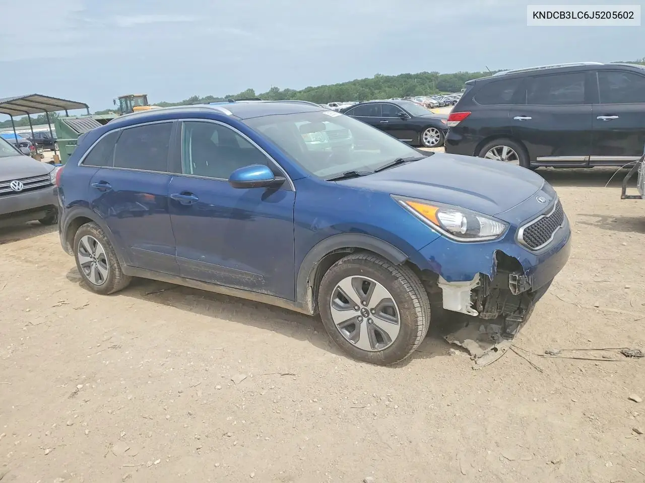 2018 Kia Niro Lx VIN: KNDCB3LC6J5205602 Lot: 59265696