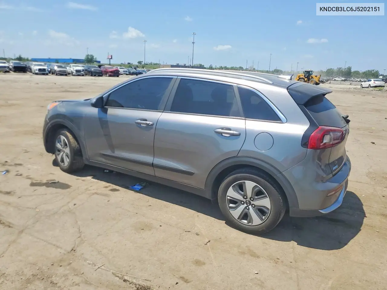 2018 Kia Niro Lx VIN: KNDCB3LC6J5202151 Lot: 59661136