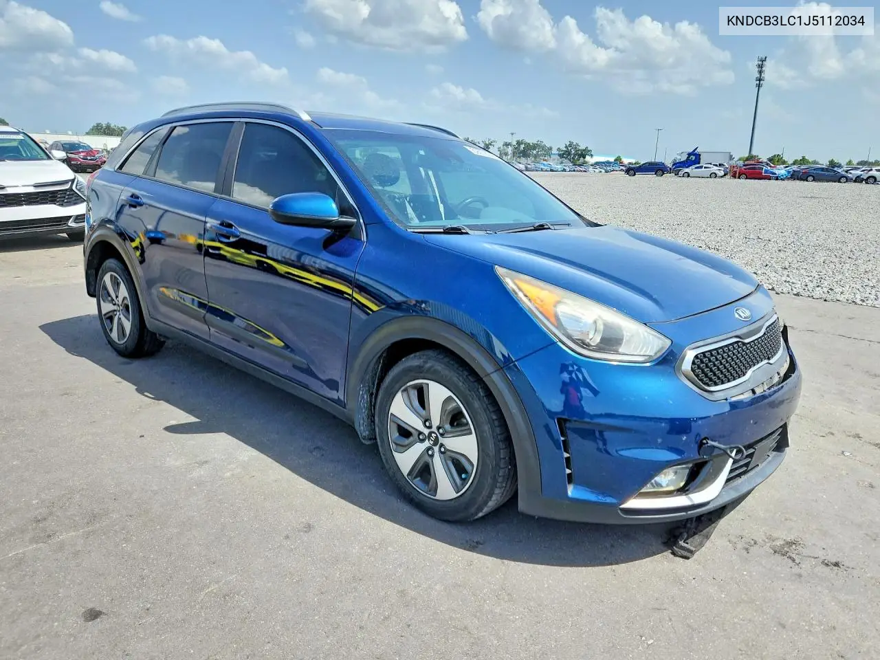 2018 Kia Niro Lx VIN: KNDCB3LC1J5112034 Lot: 59776146